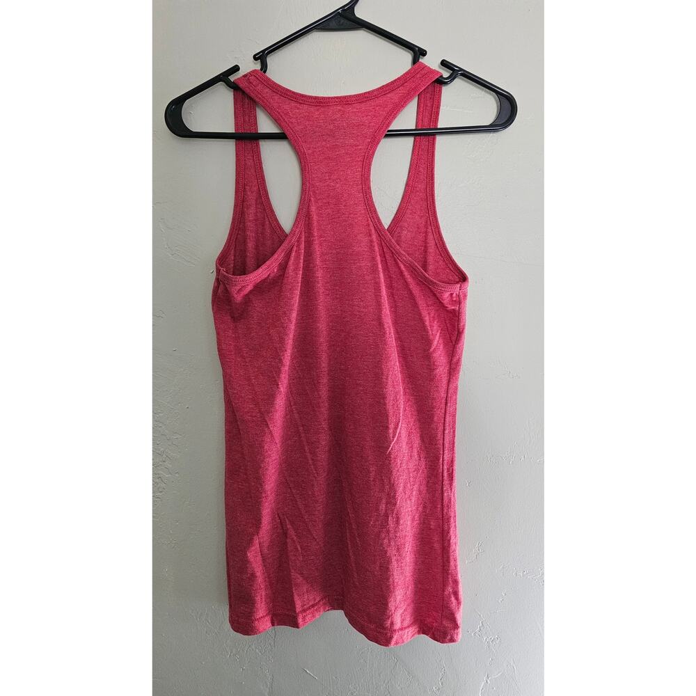 Music City Nudie's Nashville Racerback Tank Top Heather Red - Picture 4 of 4